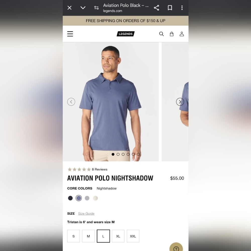 Legends Aviation Polo